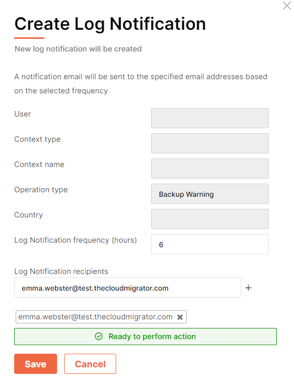 Image: With Automate 2.13, you can create custom email notifications for any log event.