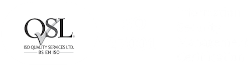 QSL Information Security Management Certification logo