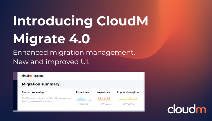 CloudM Migrate