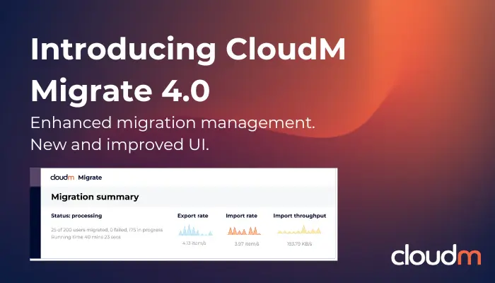CloudM Migrate