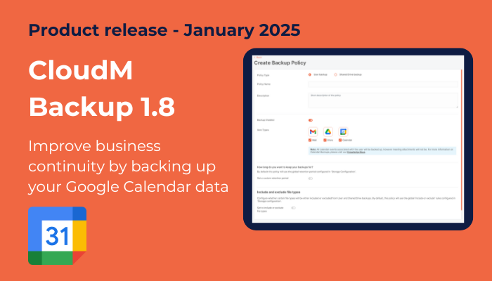 CloudM Backup 1.8