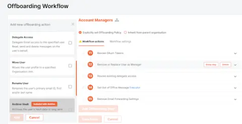 Automated Offboarding Workflows